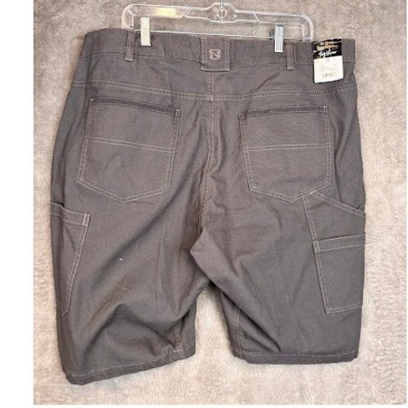 Noble Outfitters Womens Tug-Free 11 Utility Shorts Asphalt Grey Size 22 NWT - Picture 2 of 7